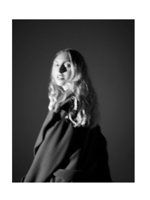  Delilah wears Hugo by Hugo Boss coat 