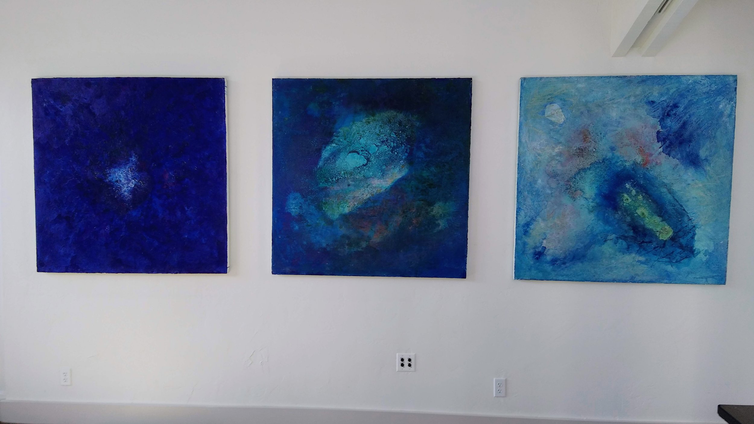 a few works in the back private dining room…