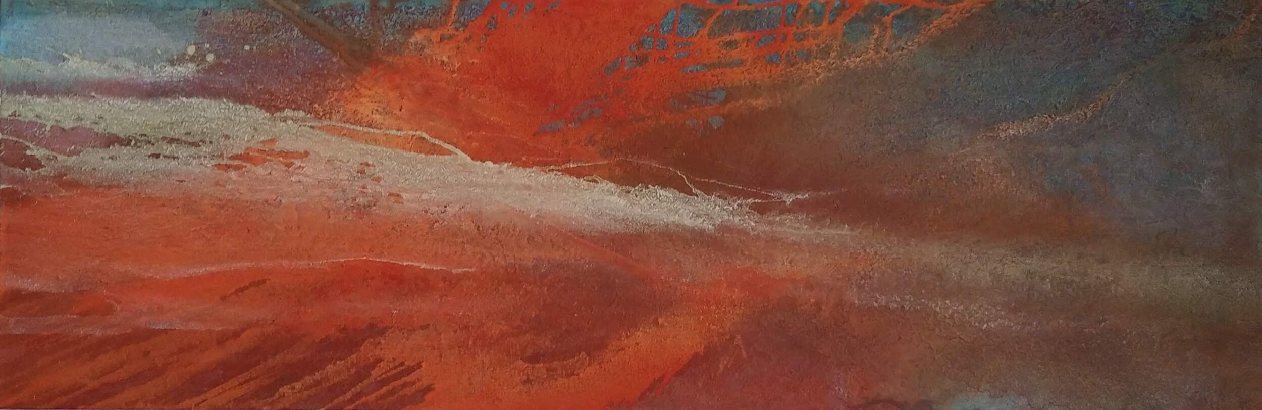 The edge of the fire
