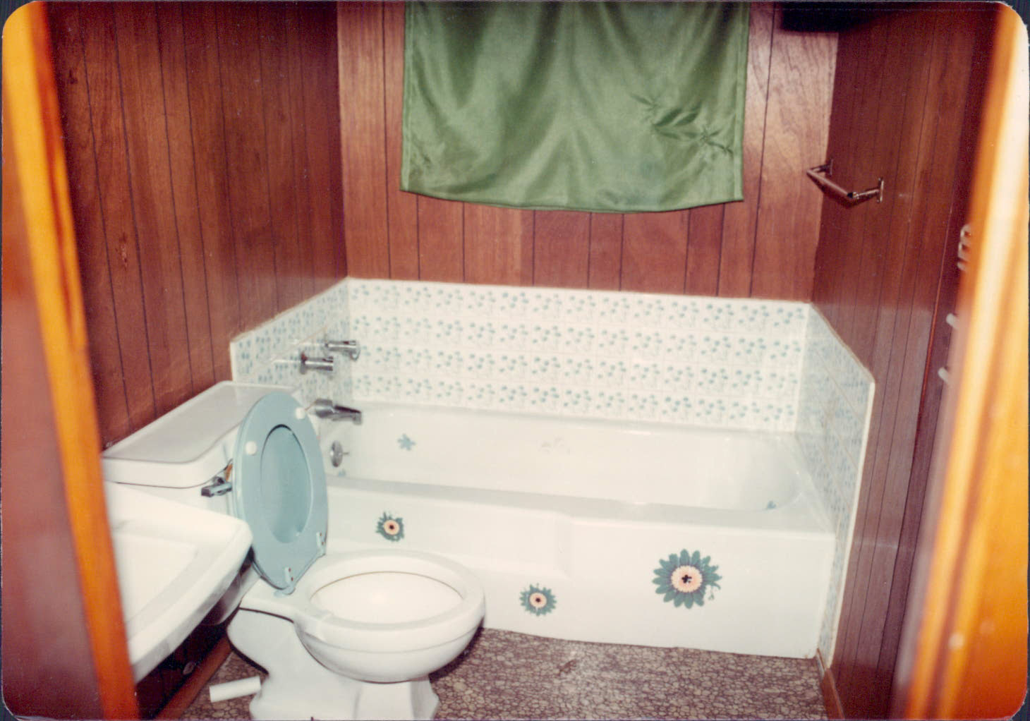 Bathroom in the duplex at 2956 Byron Street