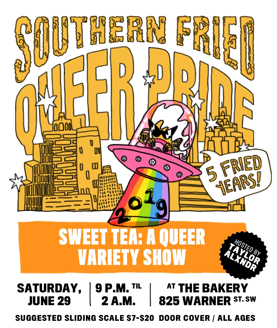 Southern Fried Queer Pride SWEET TEA: A Queer Variety Show