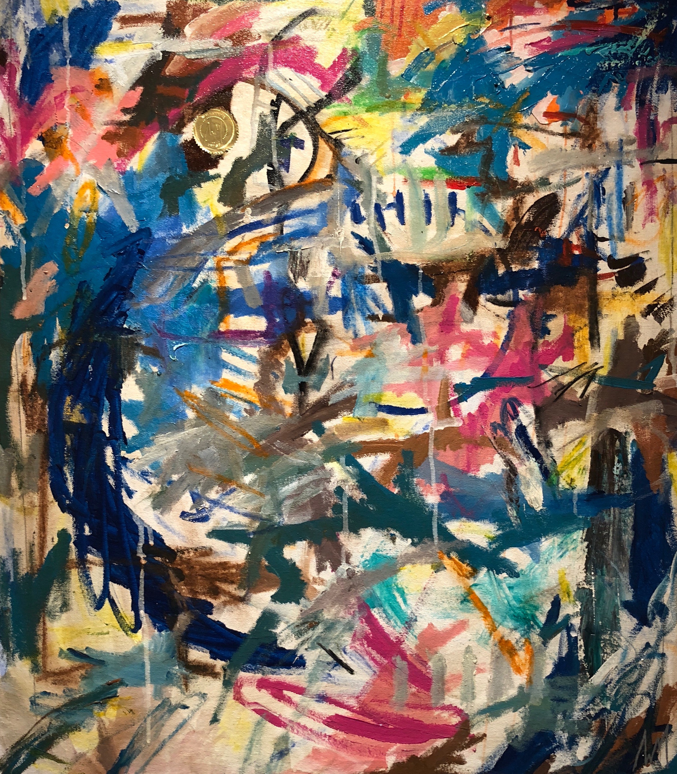 “Orchestra” In the private collection of Bobby & Elizabeth Poirrier.