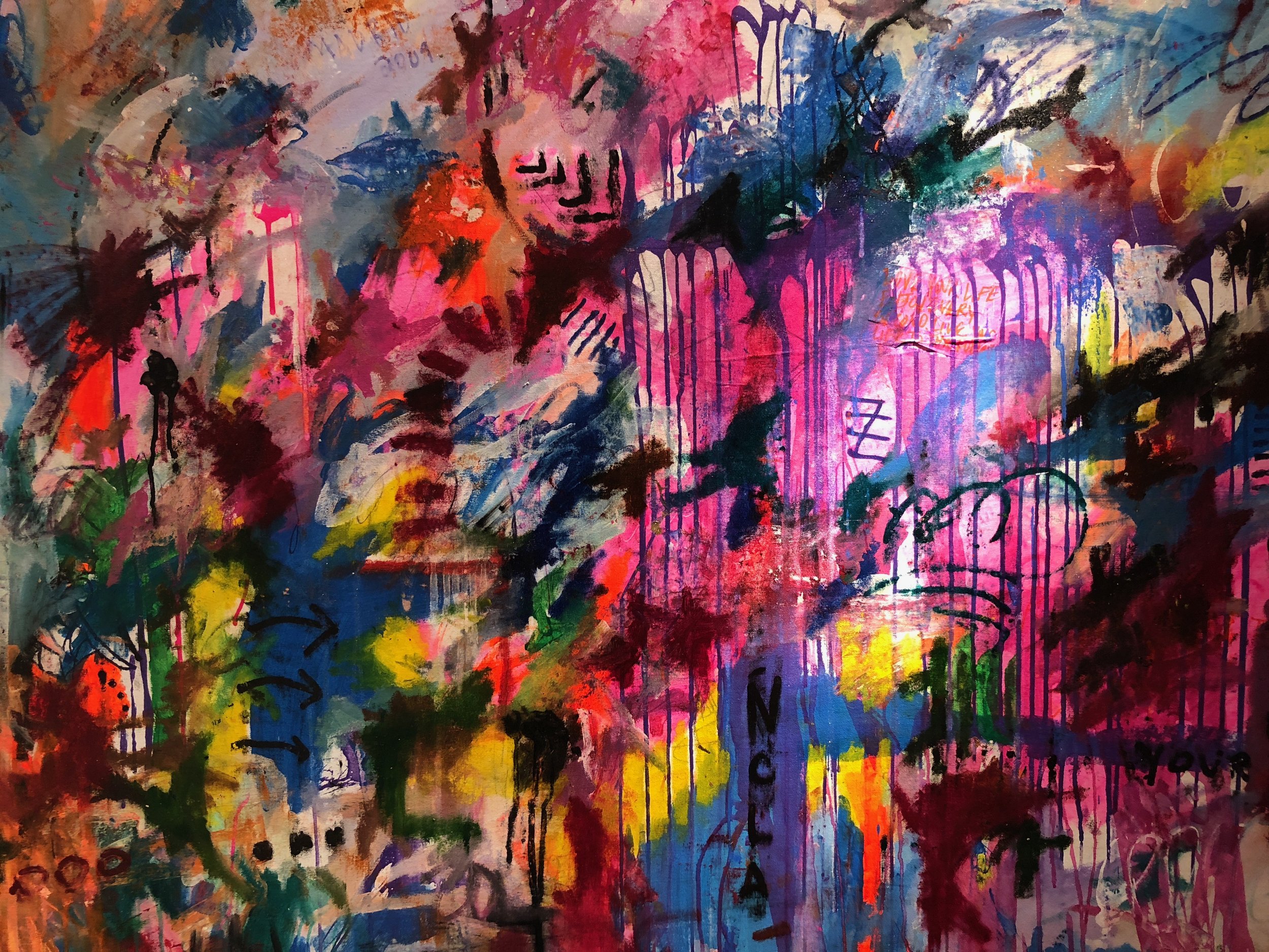 “Follow Your Nola” In the private collection of Brian & Janet Franklin.
