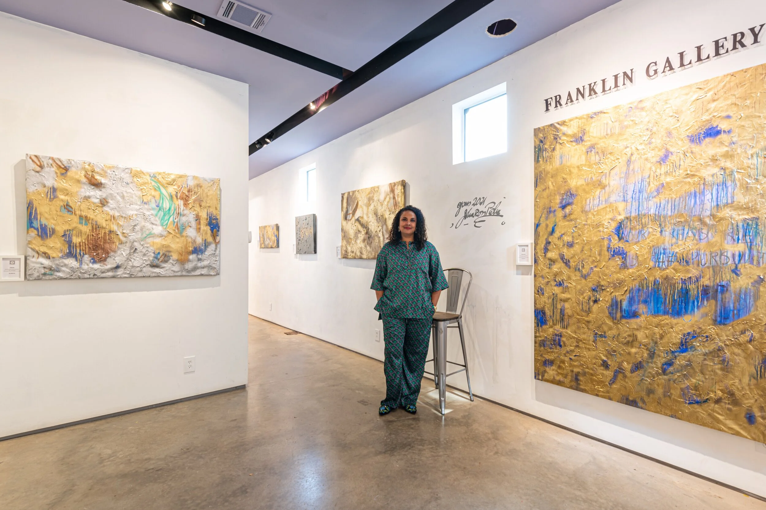 Solo Exhibition: "Alchemy" 2021  Closing Reception 