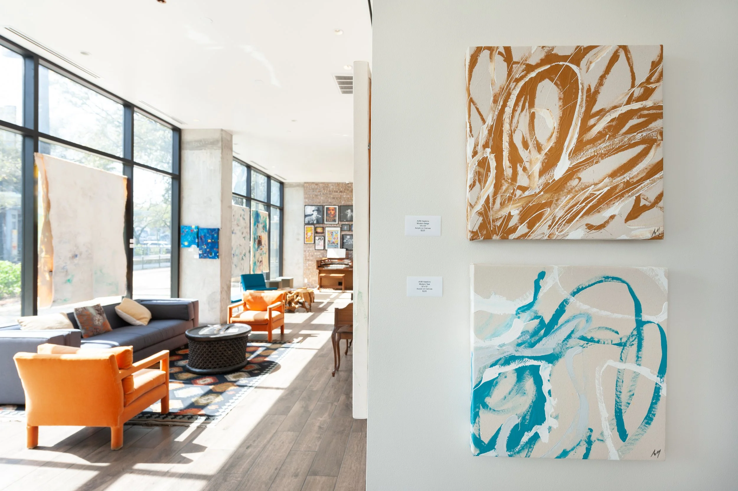 Art Highlight: Contemporary Teal