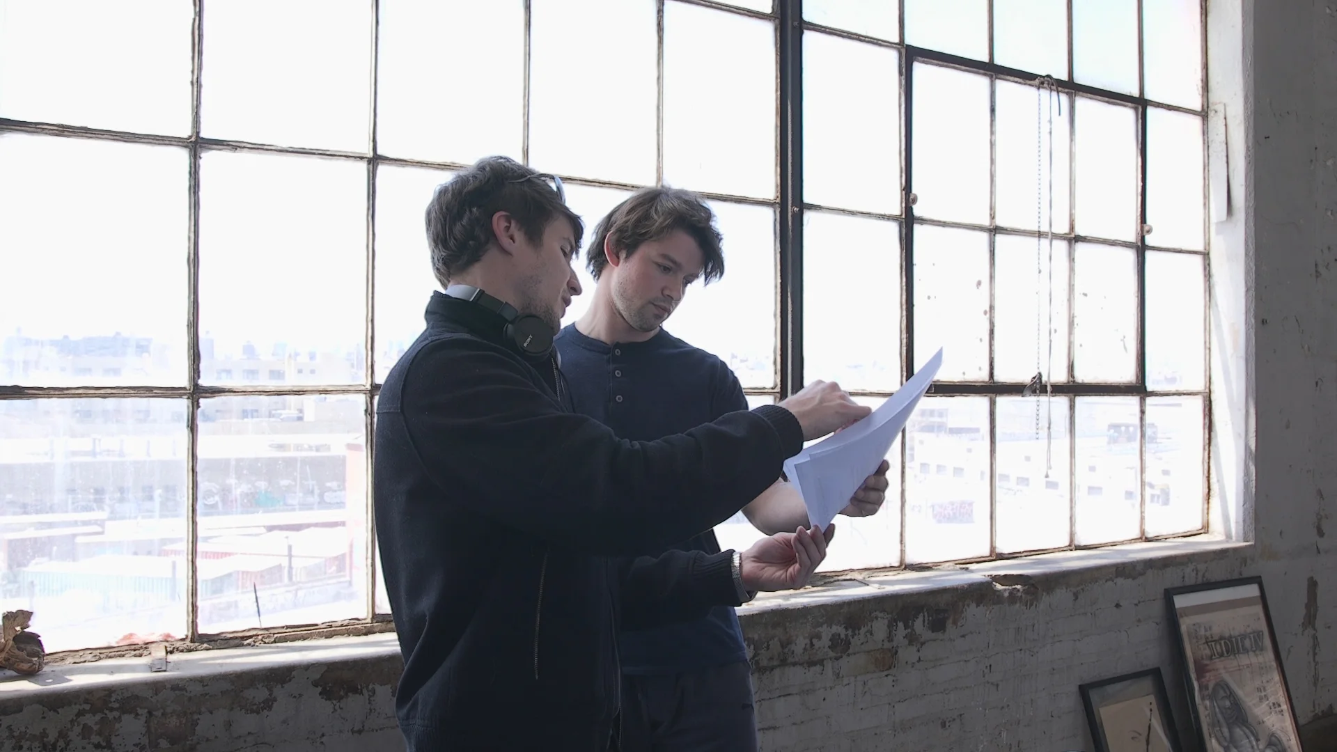 Chad and Ryan discuss a scene.jpg