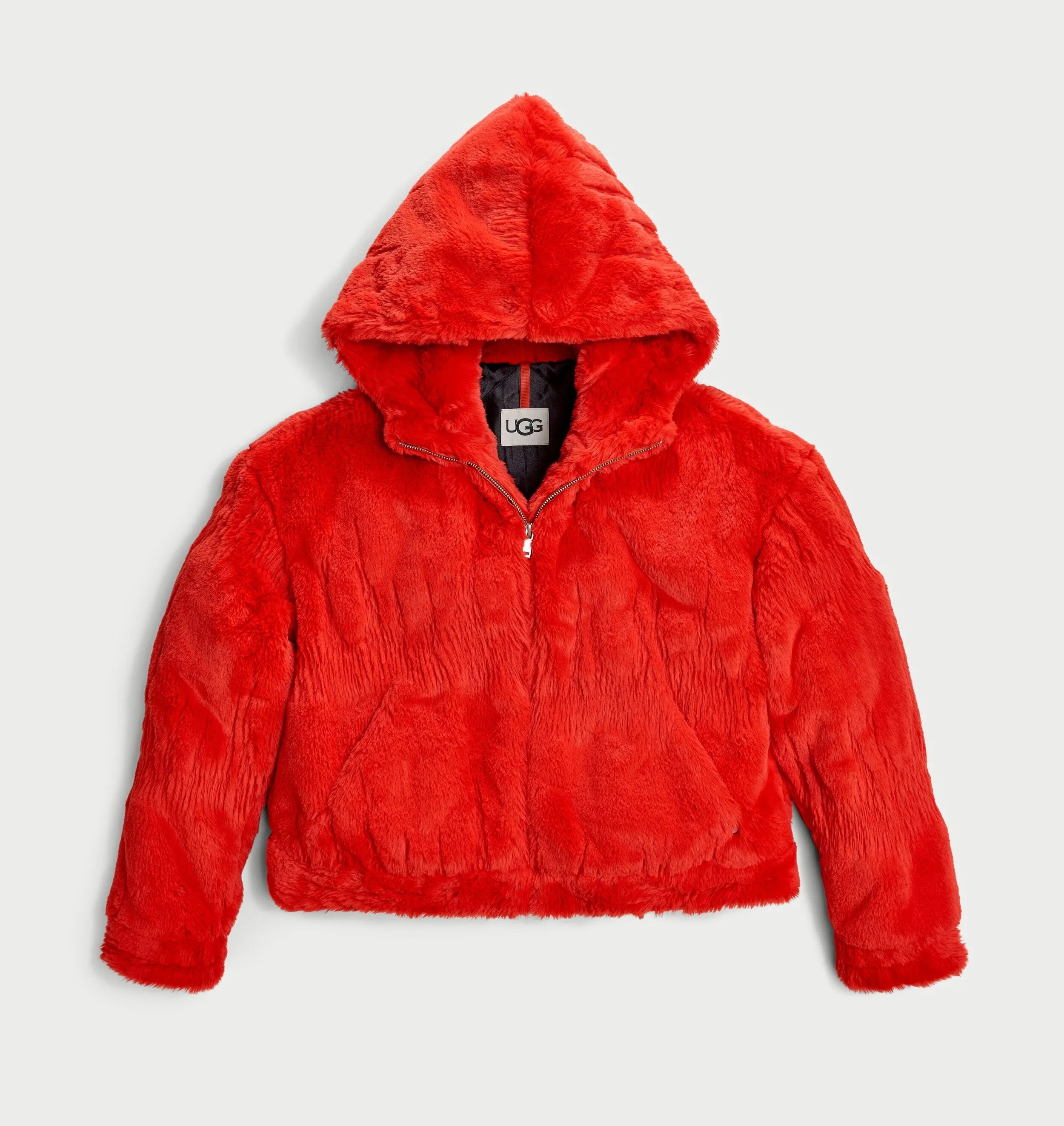 zella cassie faux shearling moletom com capuz