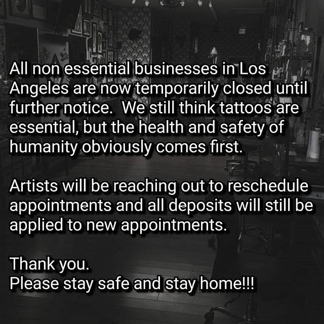 Its been an emotional week and we are all taking it one day at a time.  Im gonna miss tattooing for the next however long, but I'll enjoy the quality time with my wonderful family.

Its a big undertaking to reschedule everyone and juggle my new job a