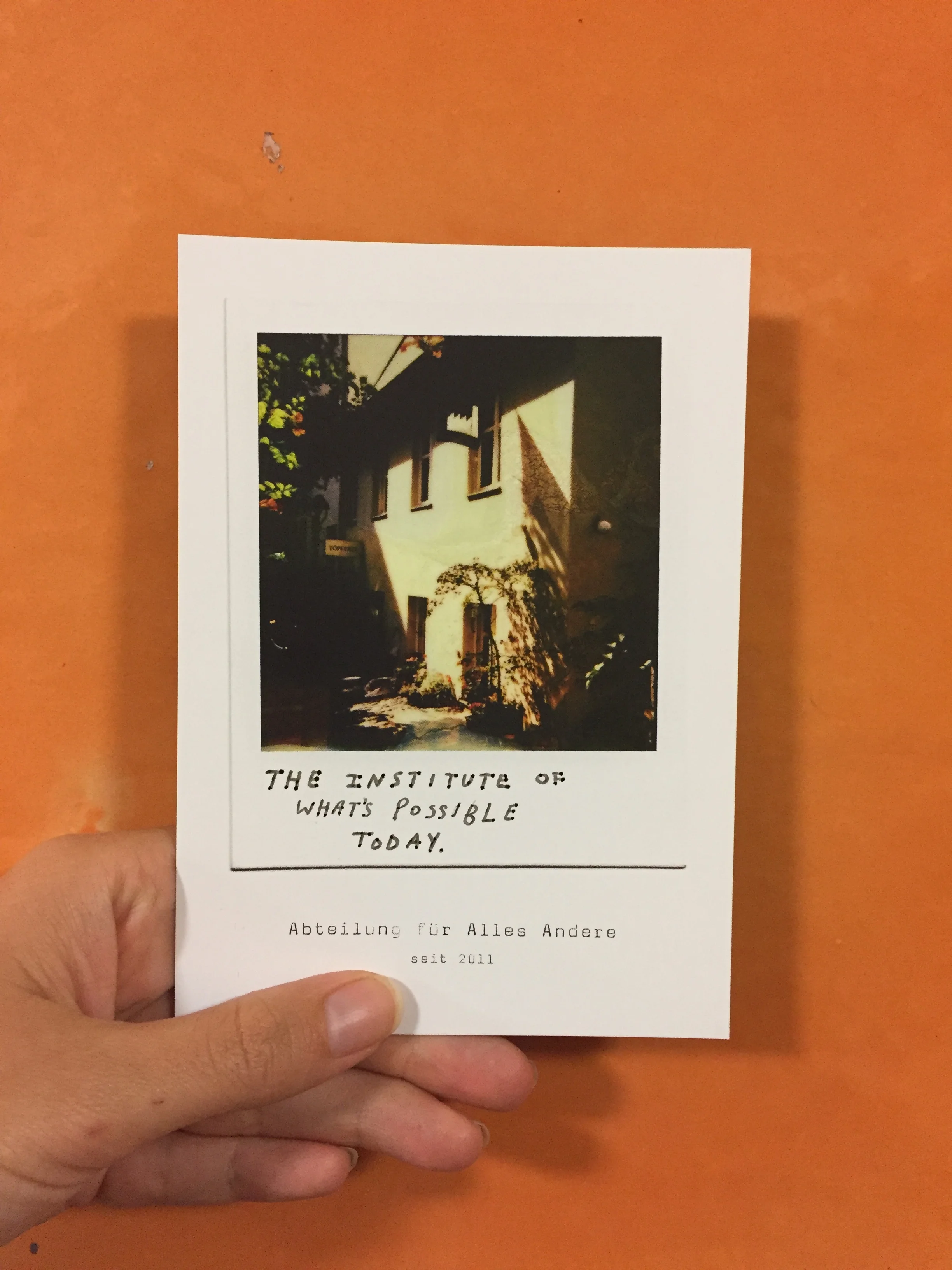 institute for what's possible today.JPG