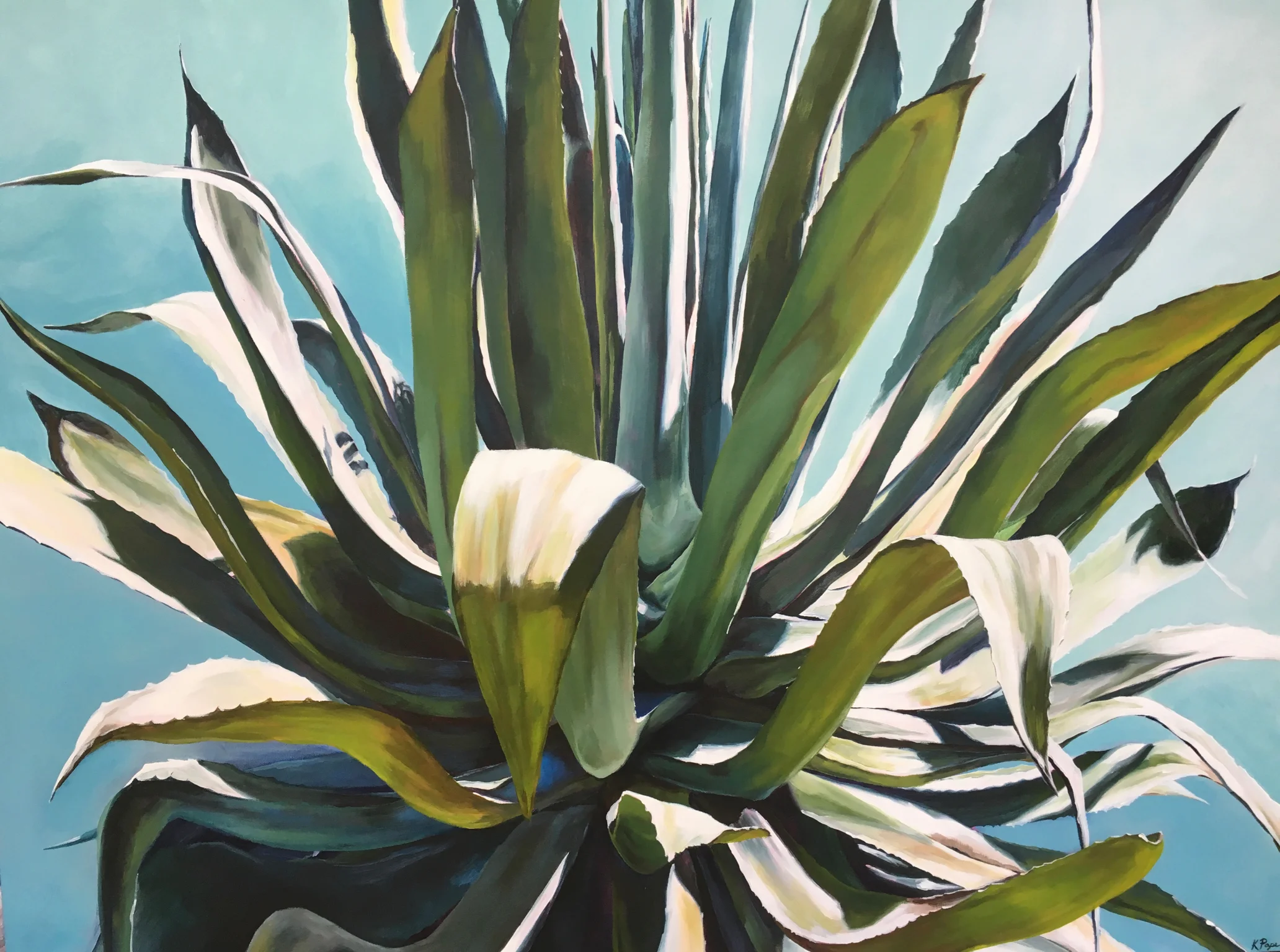 Many Facets I 36 x 48 I SOLD