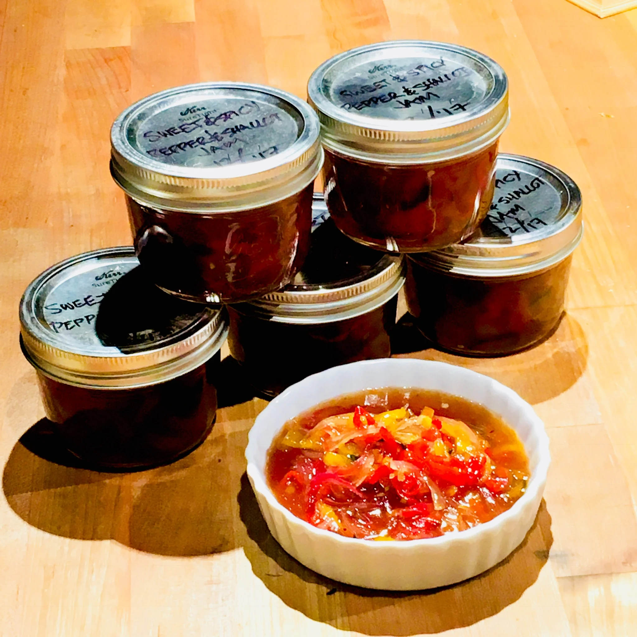 Recipe Sharing: Sweet &amp; Spicy Pepper Jam
