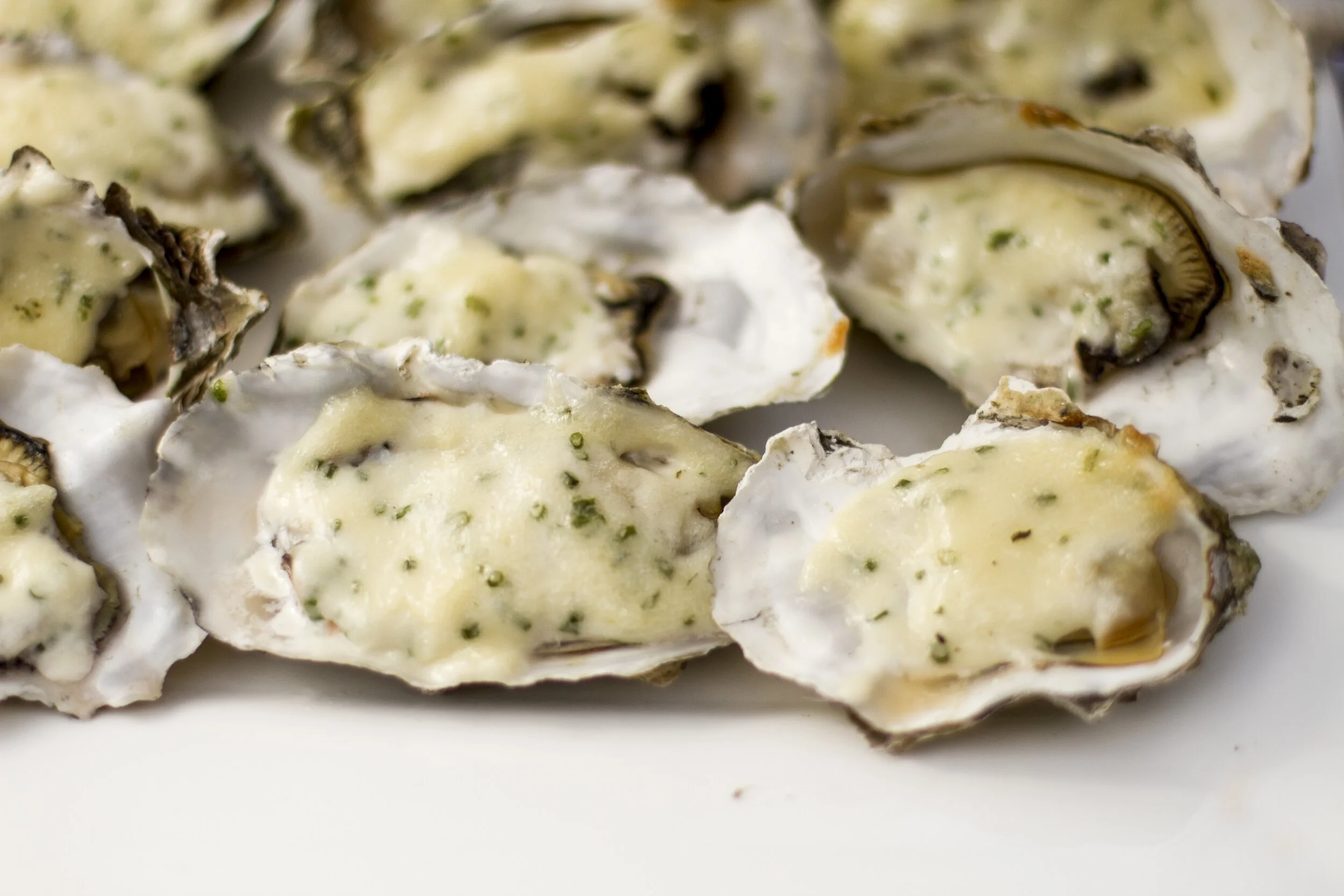 Recipe Sharing | Baked Oyster with Pernod Spinach and Chive Mayo