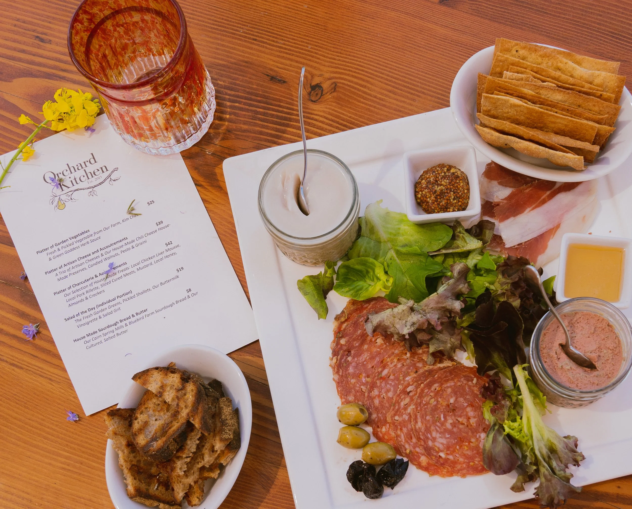 Antipasti on the Patio