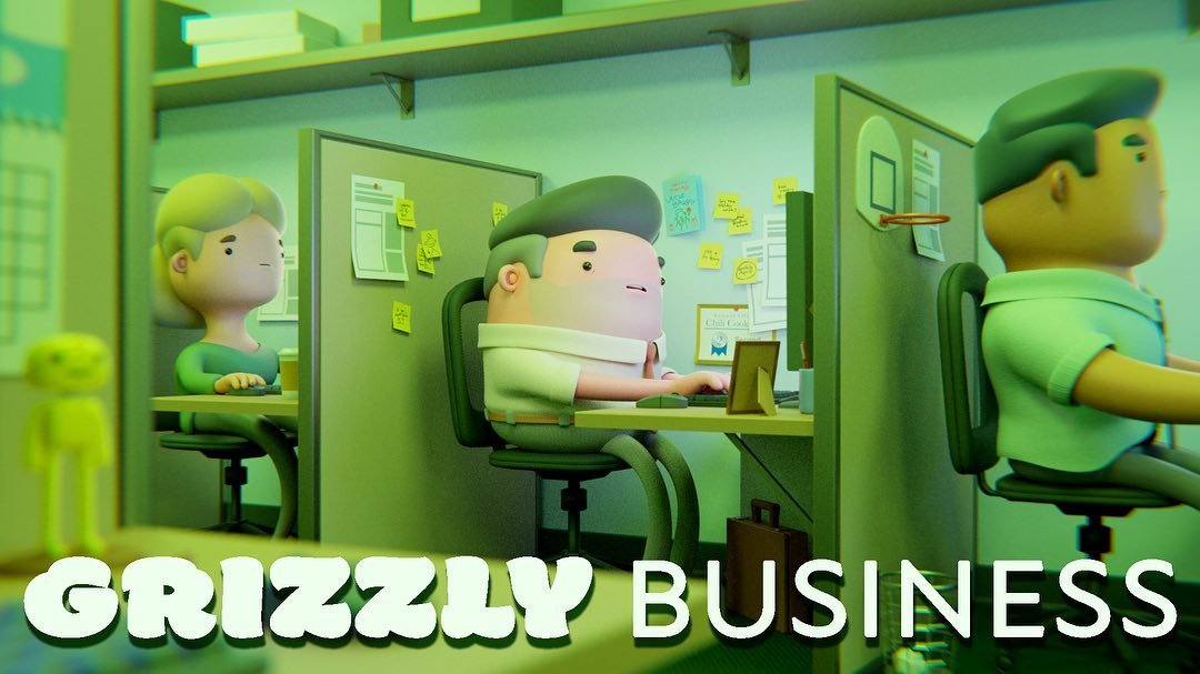 A grizzly bear escapes from the city zoo. 🐻 A man works late on his wedding anniversary. 

Swipe right to see the first minute of the short! Check out the rest at the link in my bio! ➡️

It&rsquo;s with great excitement that I finally release this b