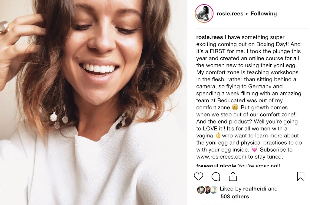 Podcast Interview with Rosie Rees; from blog to business 