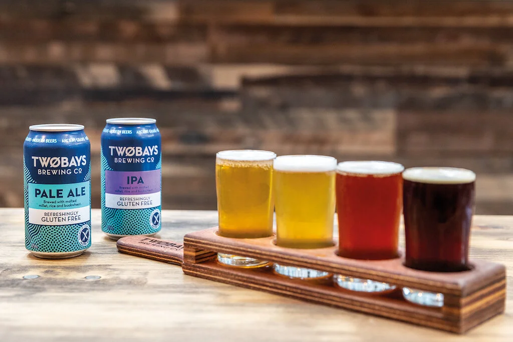 Richard Jeffares founder of Australia’s first dedicated Gluten Free Brewery, TWØBAYS Brewing Co