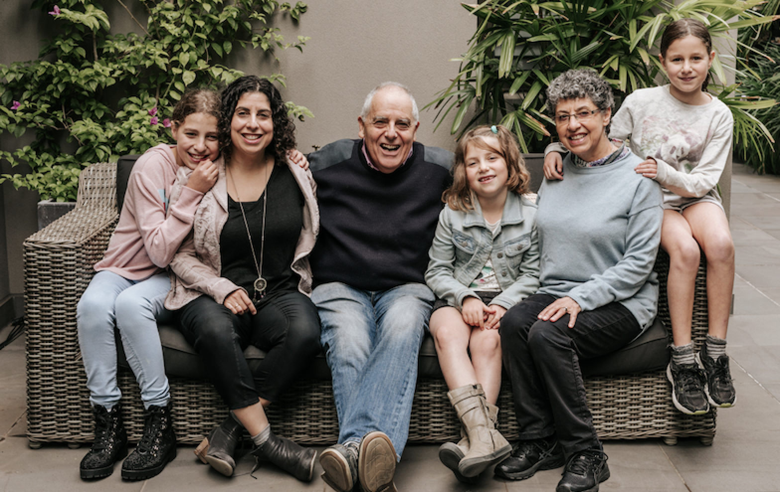 Grants of Australia Mike Aronson and daughter Tammy