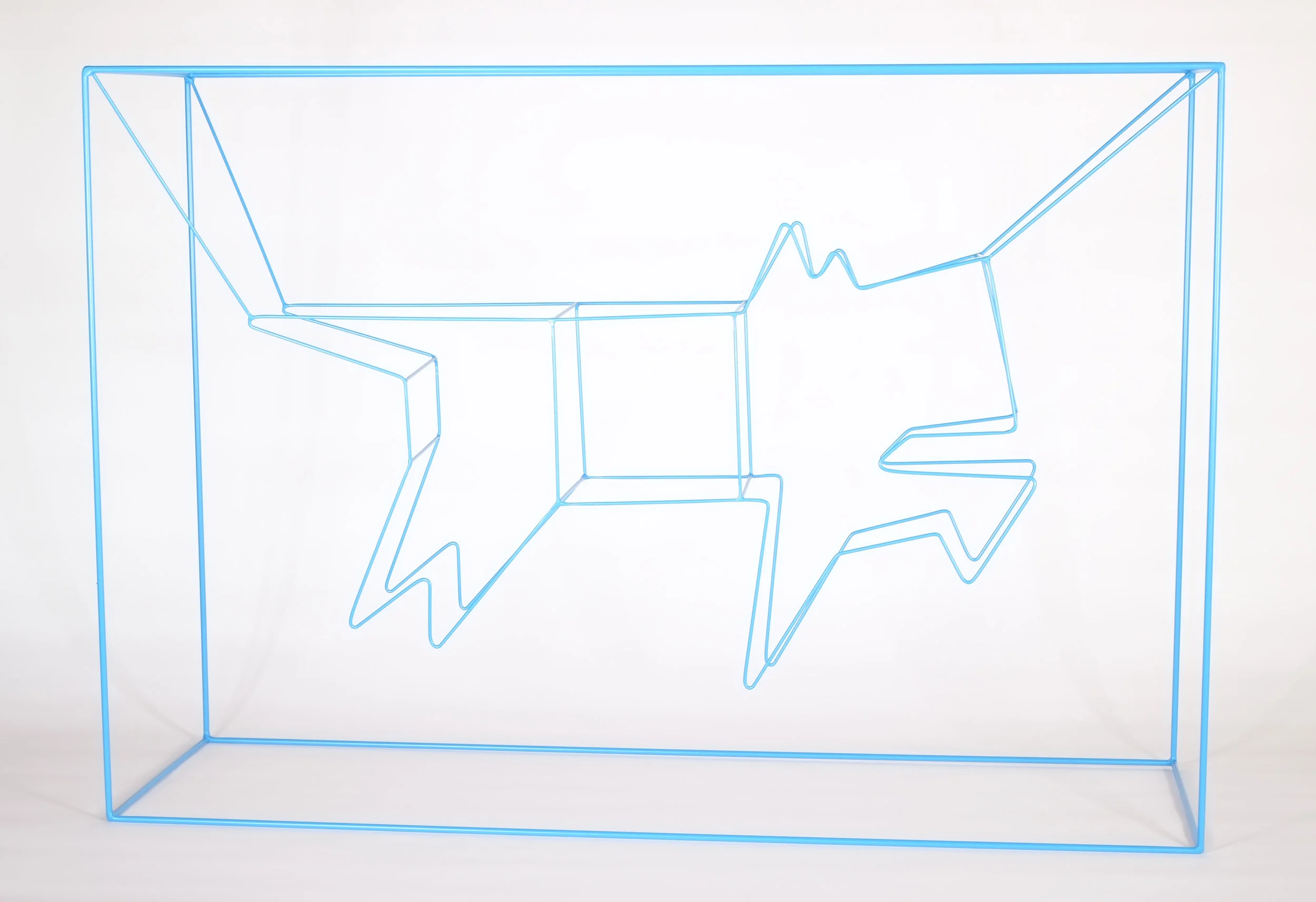 Wire Dog£650W: 100cm, H: 70, D: 31Suitable for outdoors