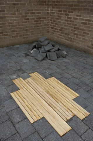 Anthony Cribb: 01/03/2011 - 01/05/2011, Te Tuhi Courtyard