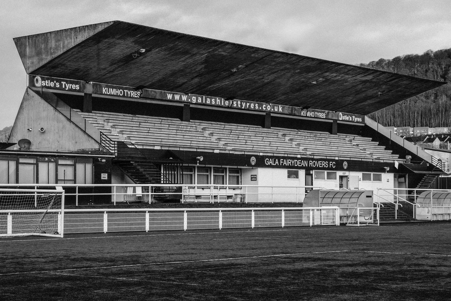 Gala Fairydean FC Stand 1964 1