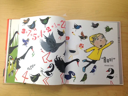 Charlie & Lola: One Thing: picturebook design & typography