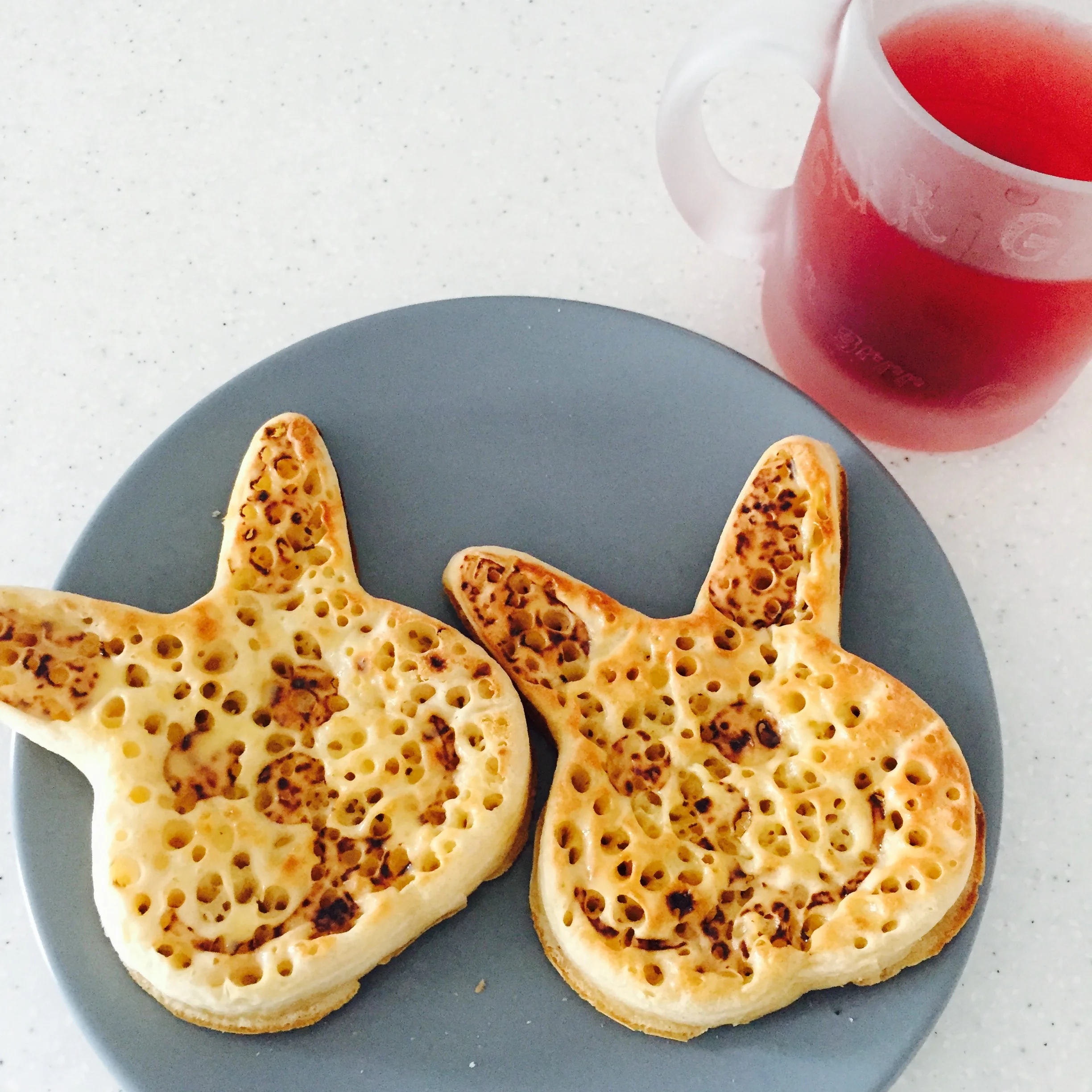 Bunny crumpets