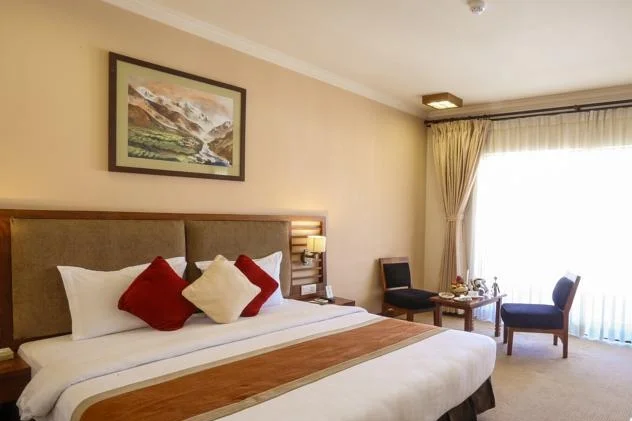 Enjoy your own deluxe garden view room