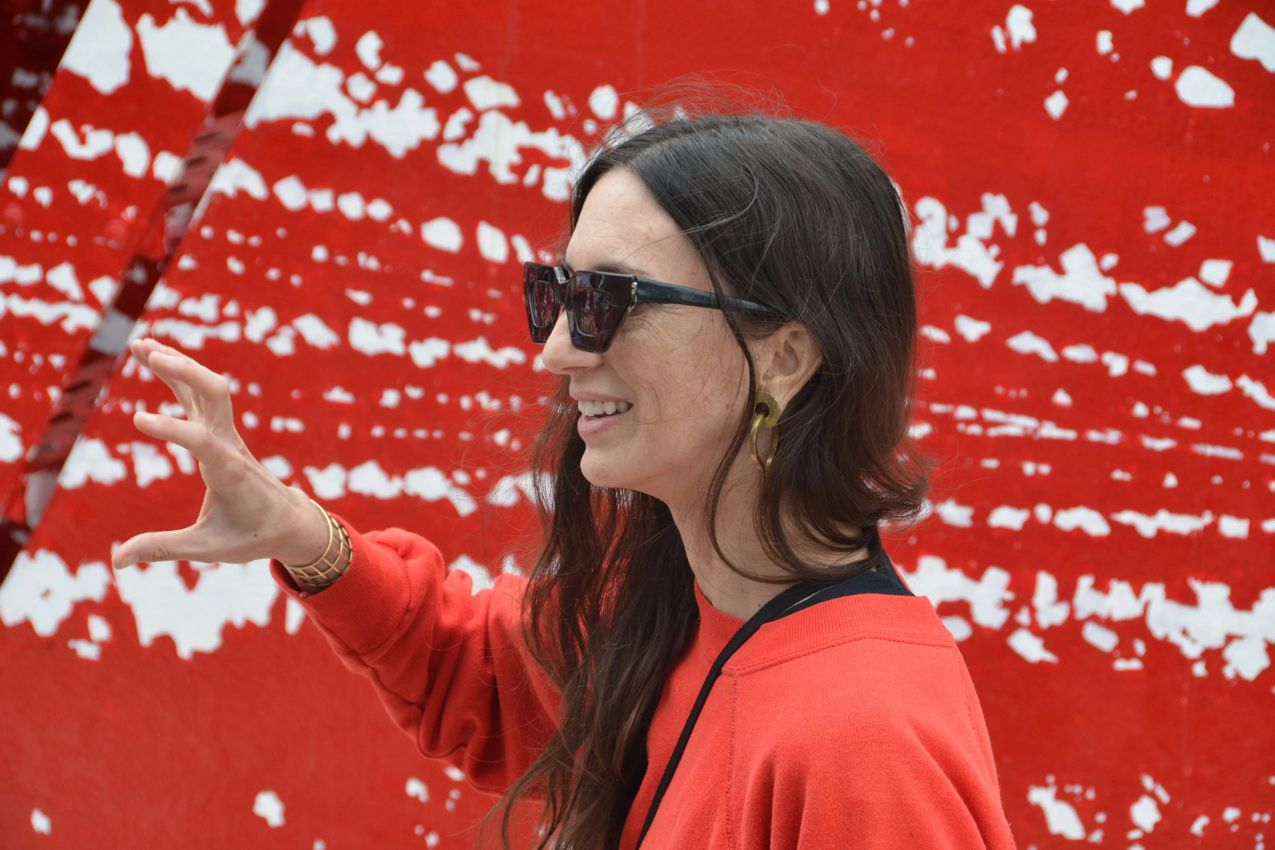 Tauba Auerbach, flow separation (Harvey paint) artist