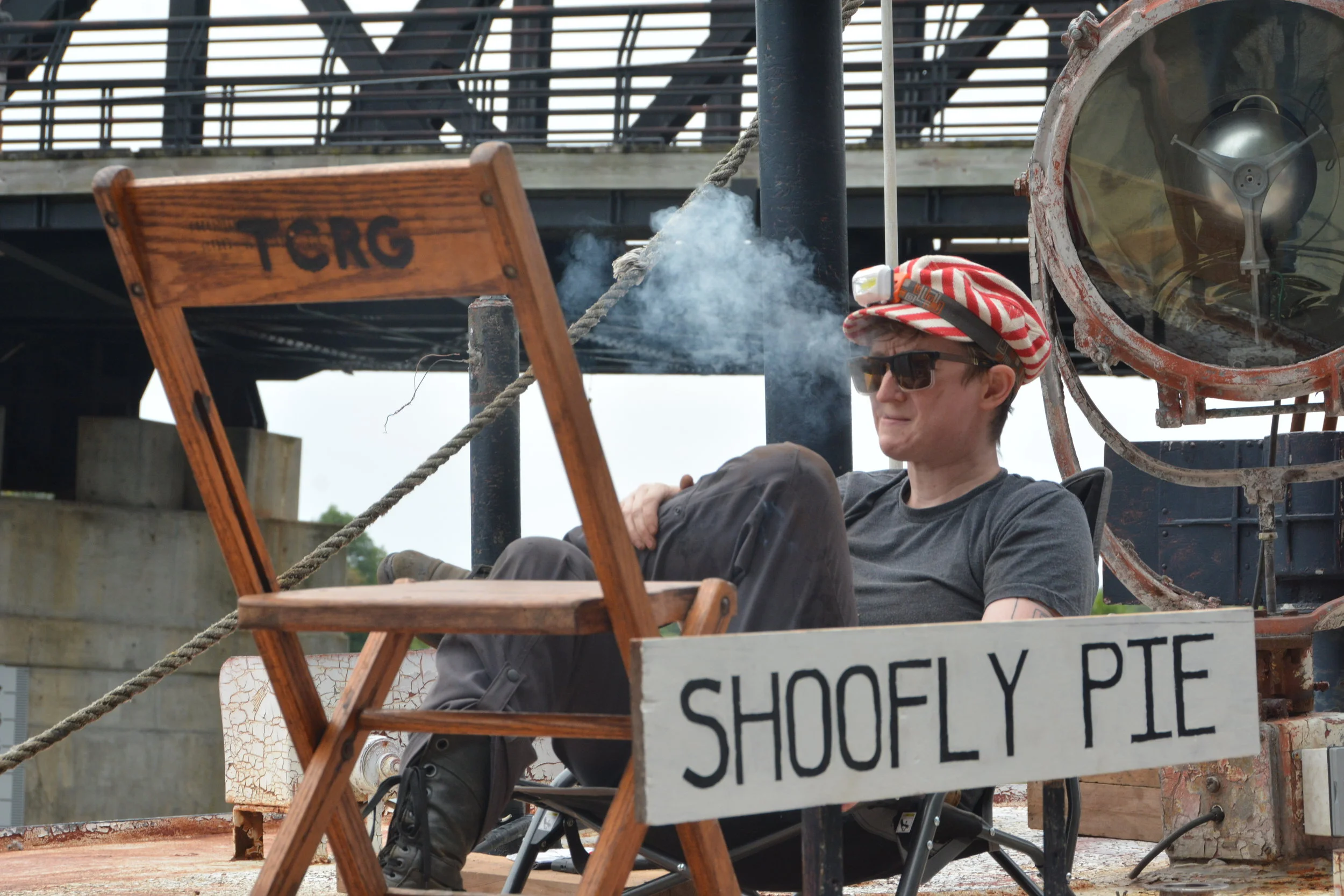 Shoofly Pie crew member, Lane