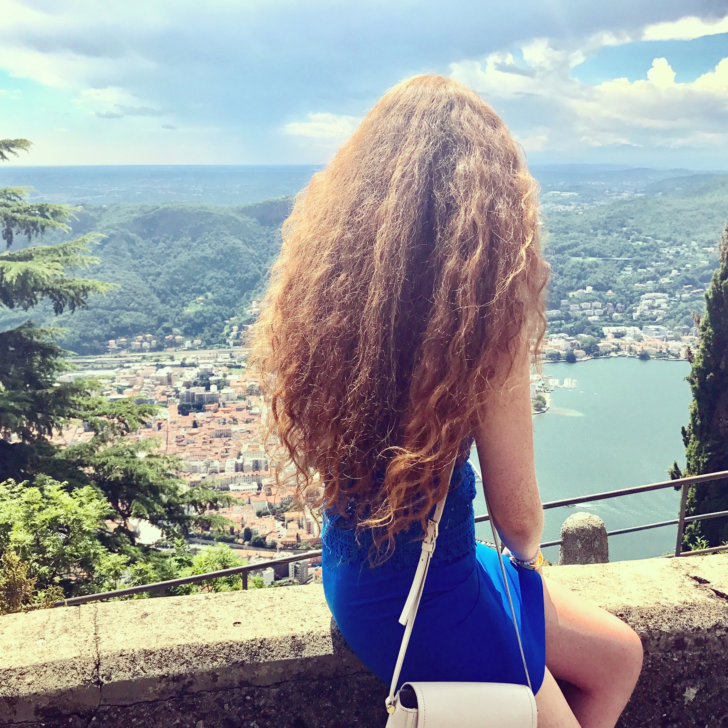 Lake Como Travel Guide: Views at the top of the cable cars in Como