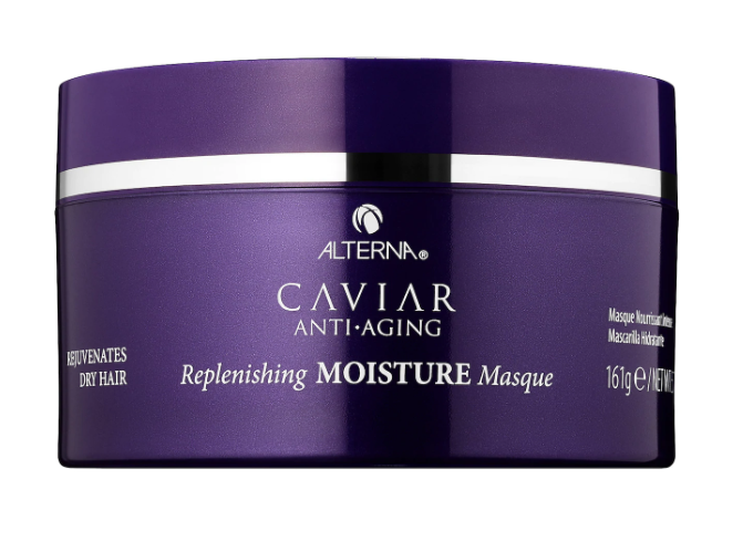 Top hair treatment: Alterna Haircare CAVIAR Anti-Aging Replenishing Moisture Masque
