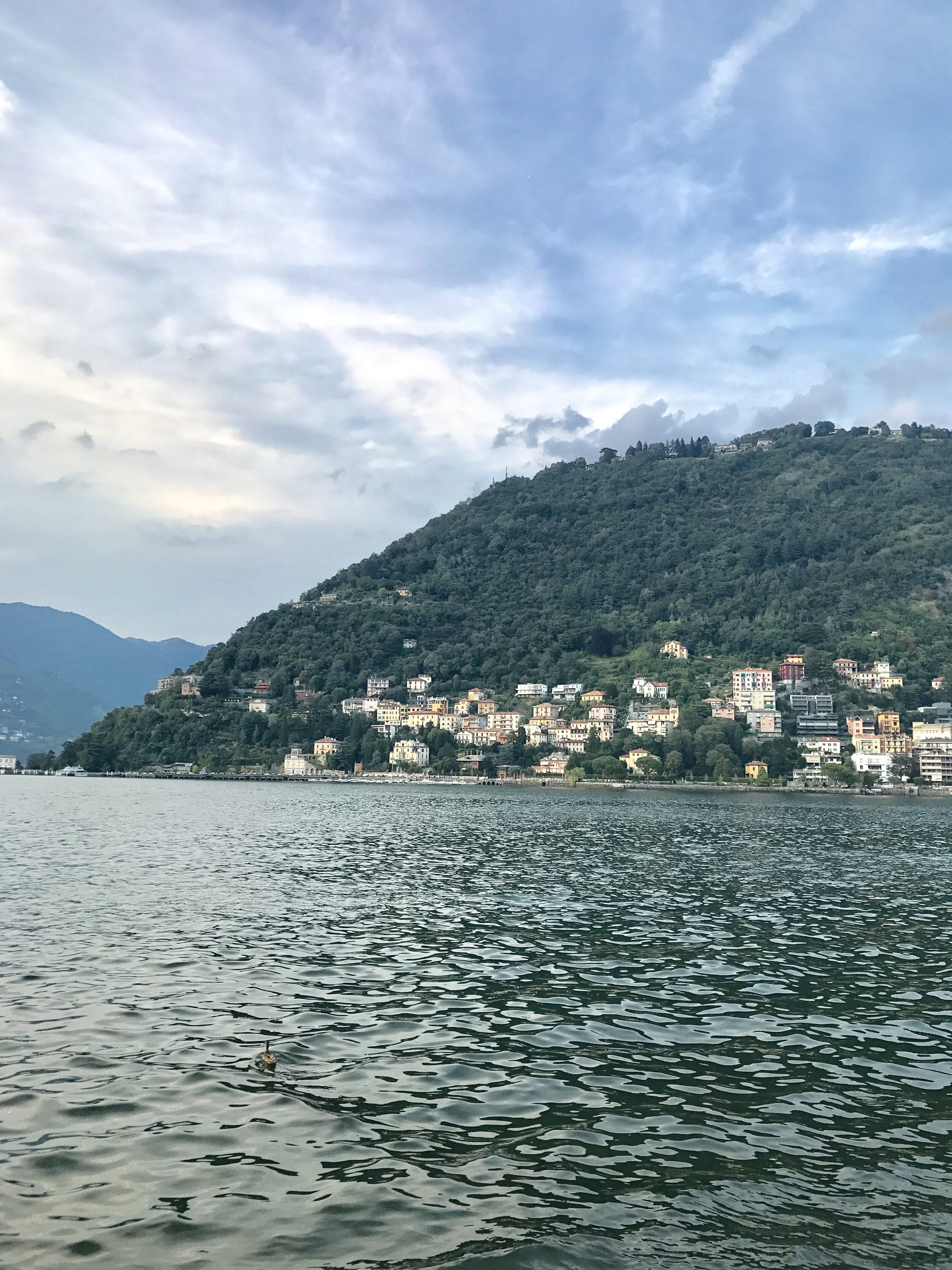 Lake Como Travel Guide: Lake Como captured along the pier at Como