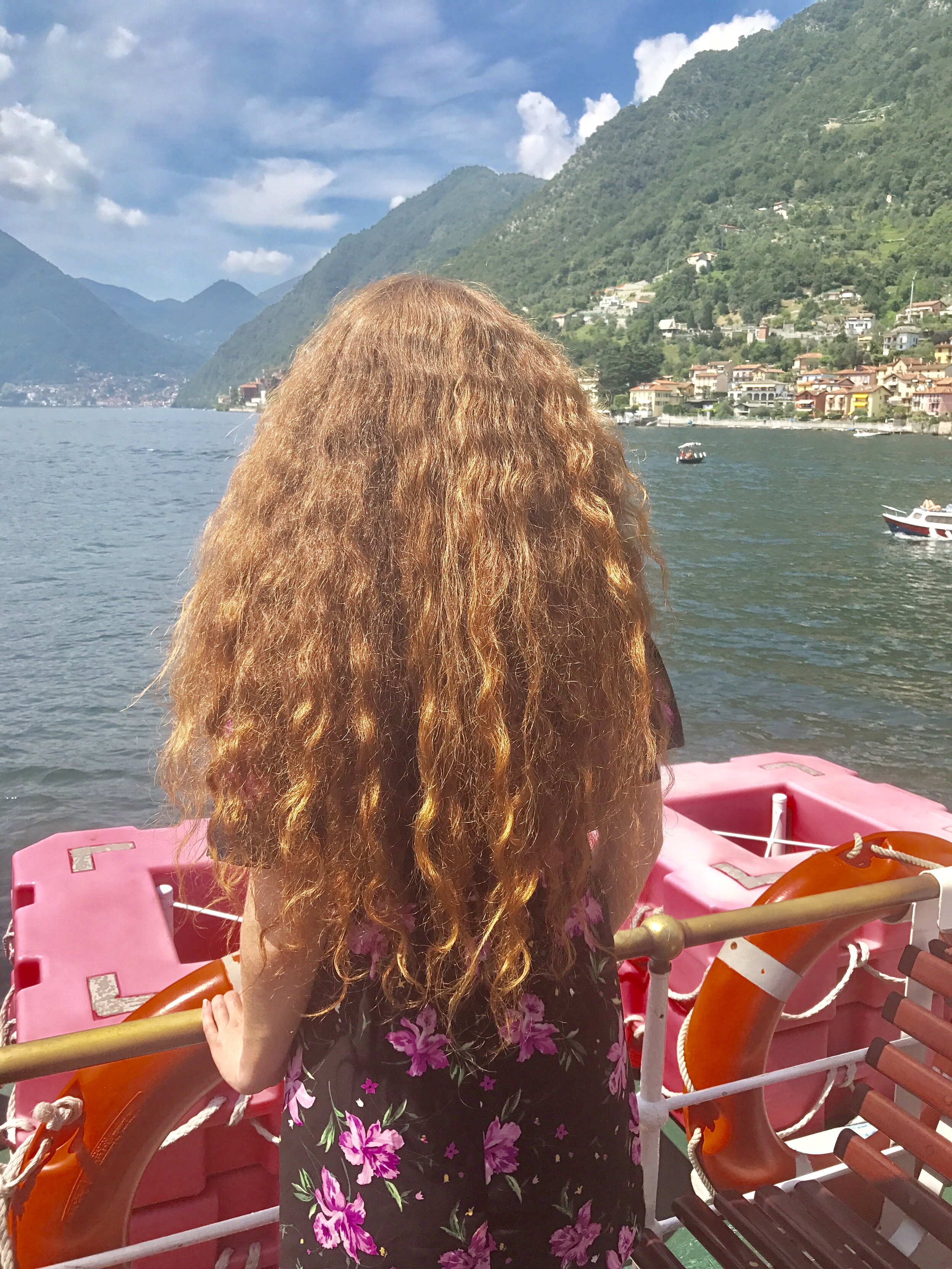 Lake Como Travel Guide: The ferry boat that we took to get from Como to Bellagio