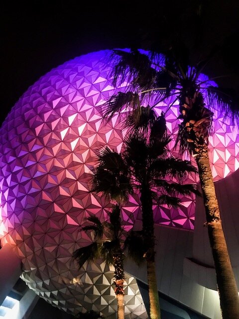 What to know on a first time trip to Walt Disney World, Florida: Epcot at night