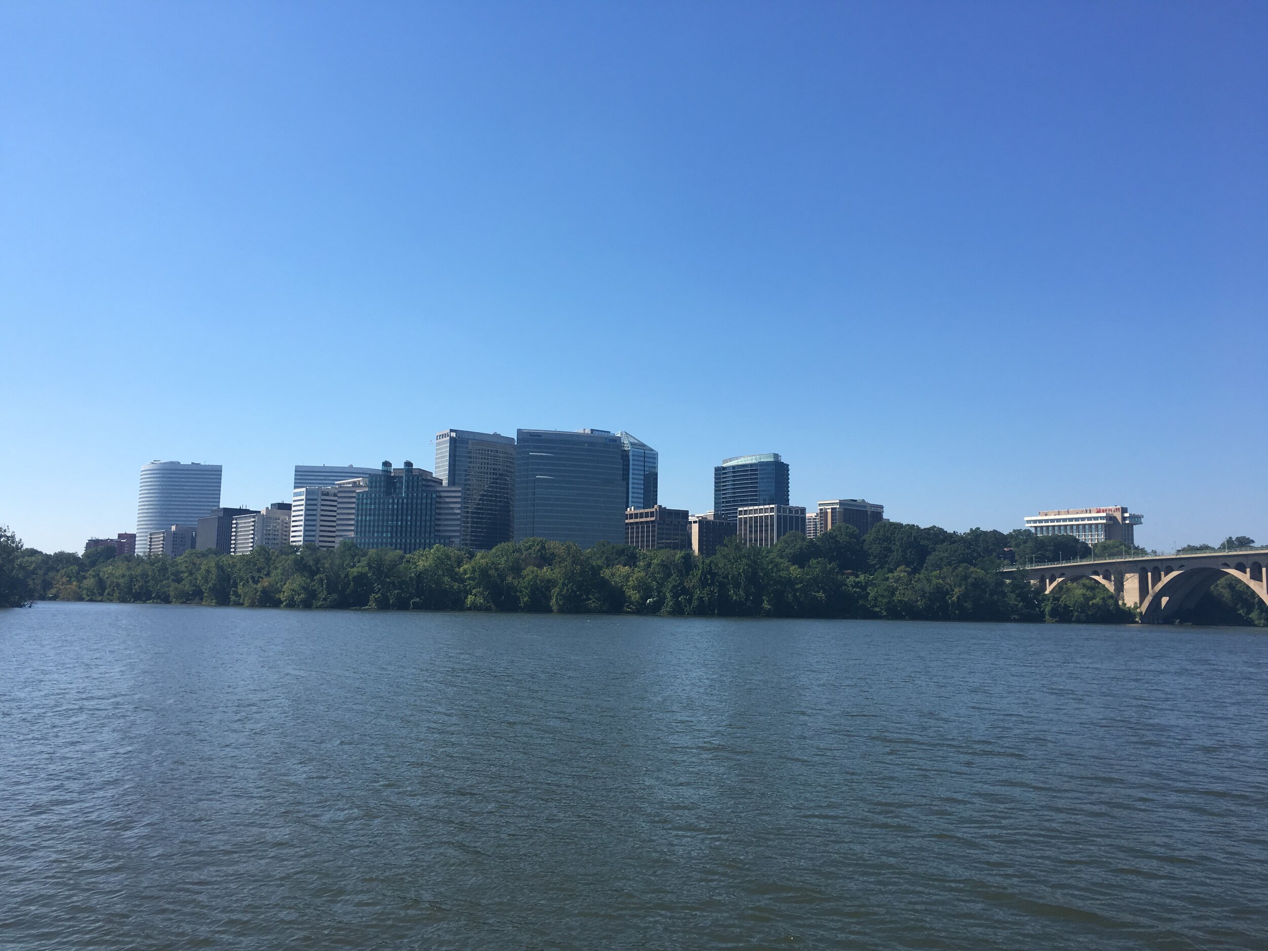 Washington DC Travel Guide - Views of Arlington from Georgetown