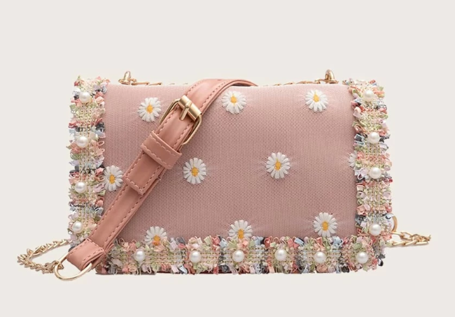 Fashion Trend - Daisy Floral bag for Summer 2020..PNG