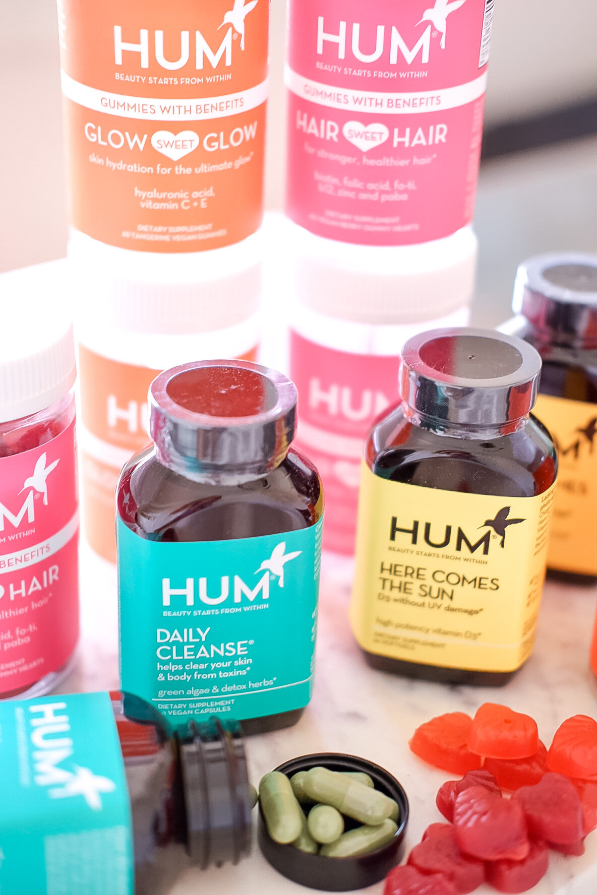 Hum Nutrition Review - Hair, Skin & Cleanse vitamins and supplements