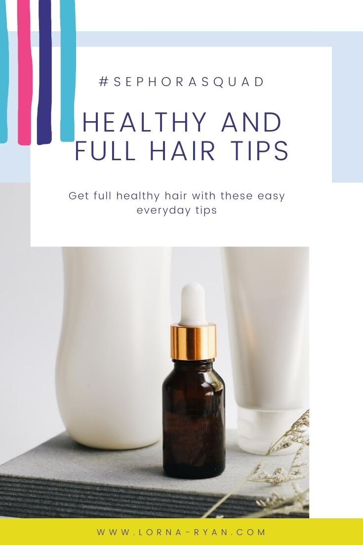 How to get shiny hair, full hair, healthy hair easily. A guide to the best healthy hair tips and tricks, tools, and products! How to get healthy hair and natural hair growth.