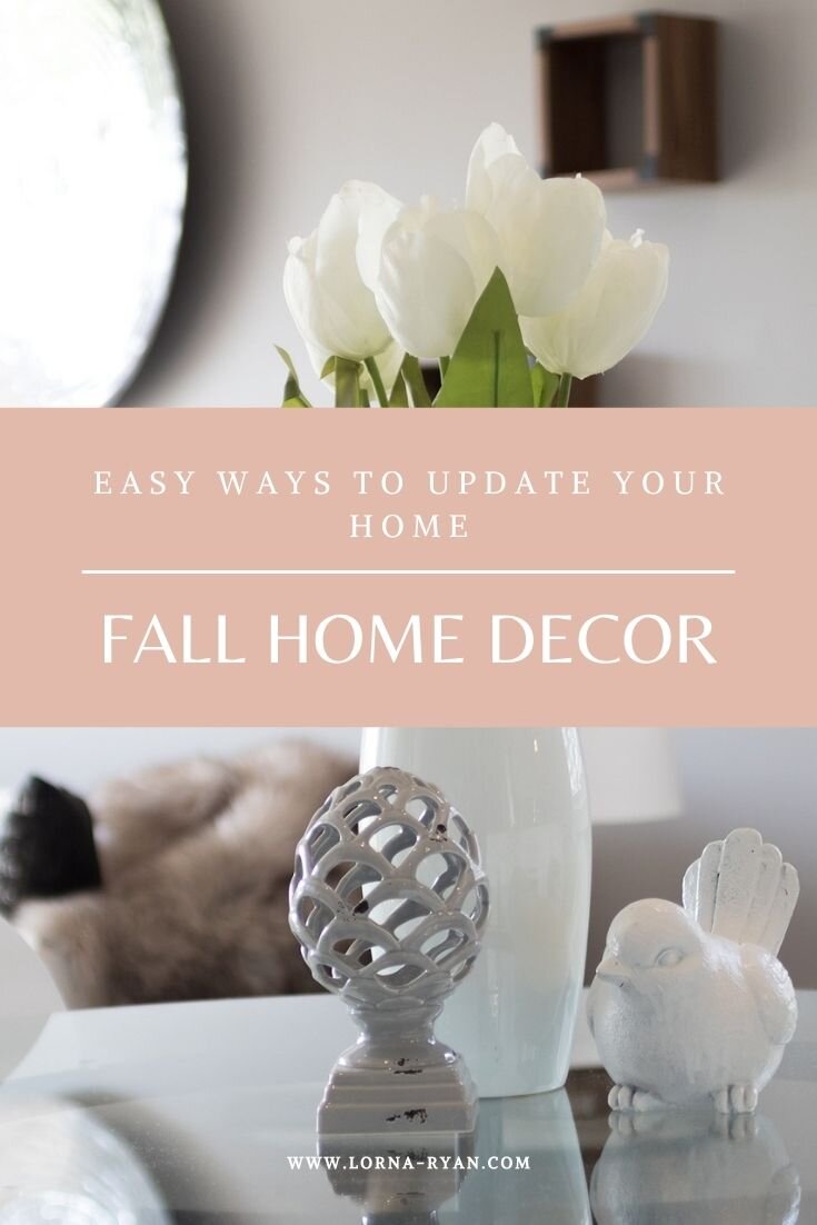 Fall Home Decor - Gold, Black and White Fall Decor. This fall I want to add some updates to my home that are simple and easy to incorporate. Making your home decor seasonal or updating home decor doesn’t have to be challenging or expensive. Simply c…
