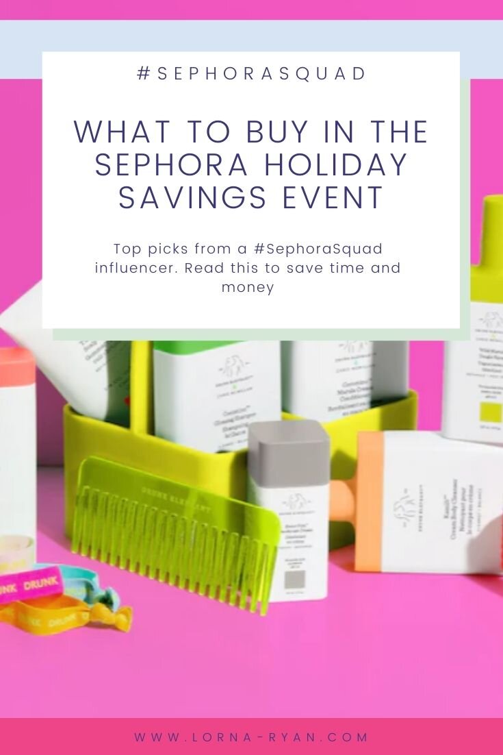 Everything you need to know about what to buy in the Sephora Holiday Savings Event including the promo code that you need. As a #SephoraSquad influencer, I get to try out the newest and best products at Sephora and I have compiled a list of go to gu…