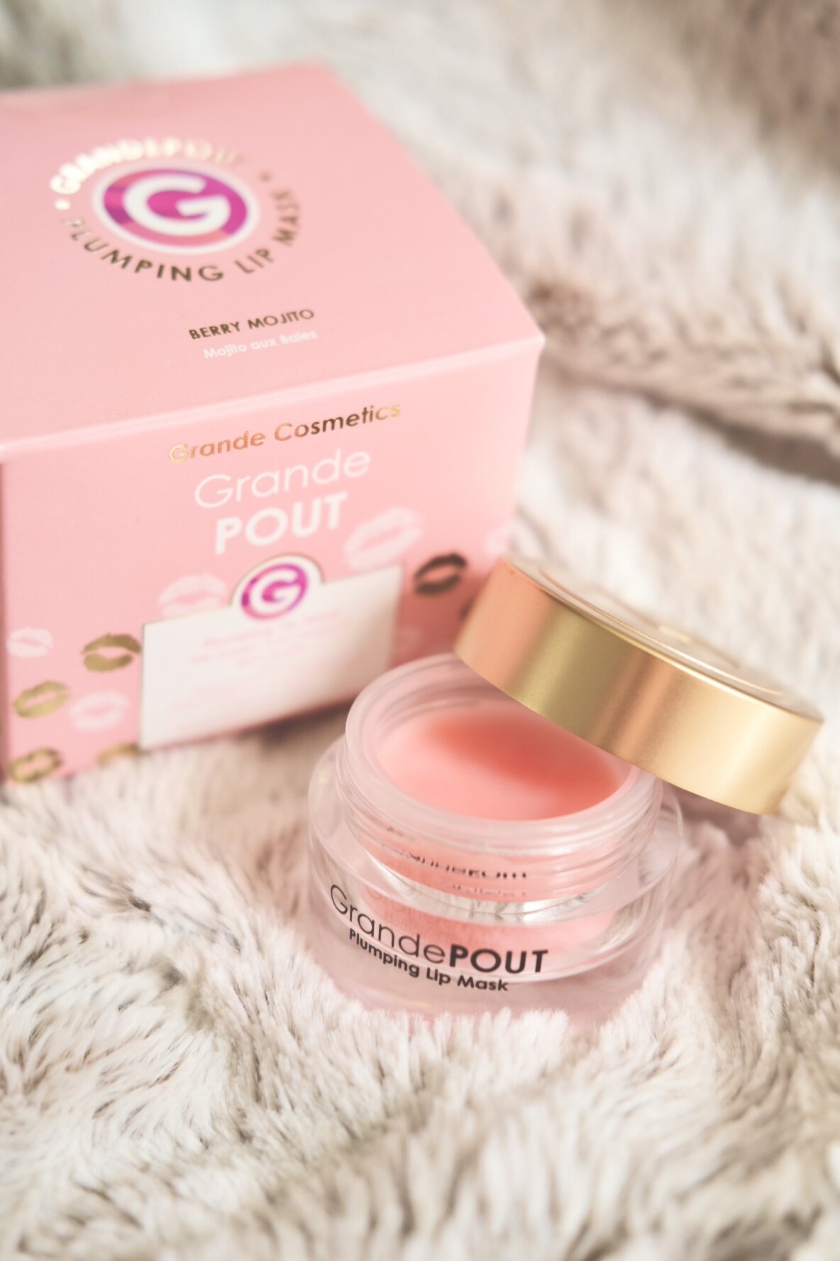 GrandePOUT review - a new Grande Cosmetics plumping, hydrating lip mask