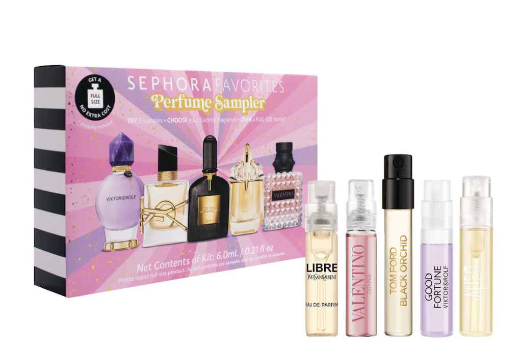 Sephora Favorites Holiday Perfume Sampler 2022 everything you need to