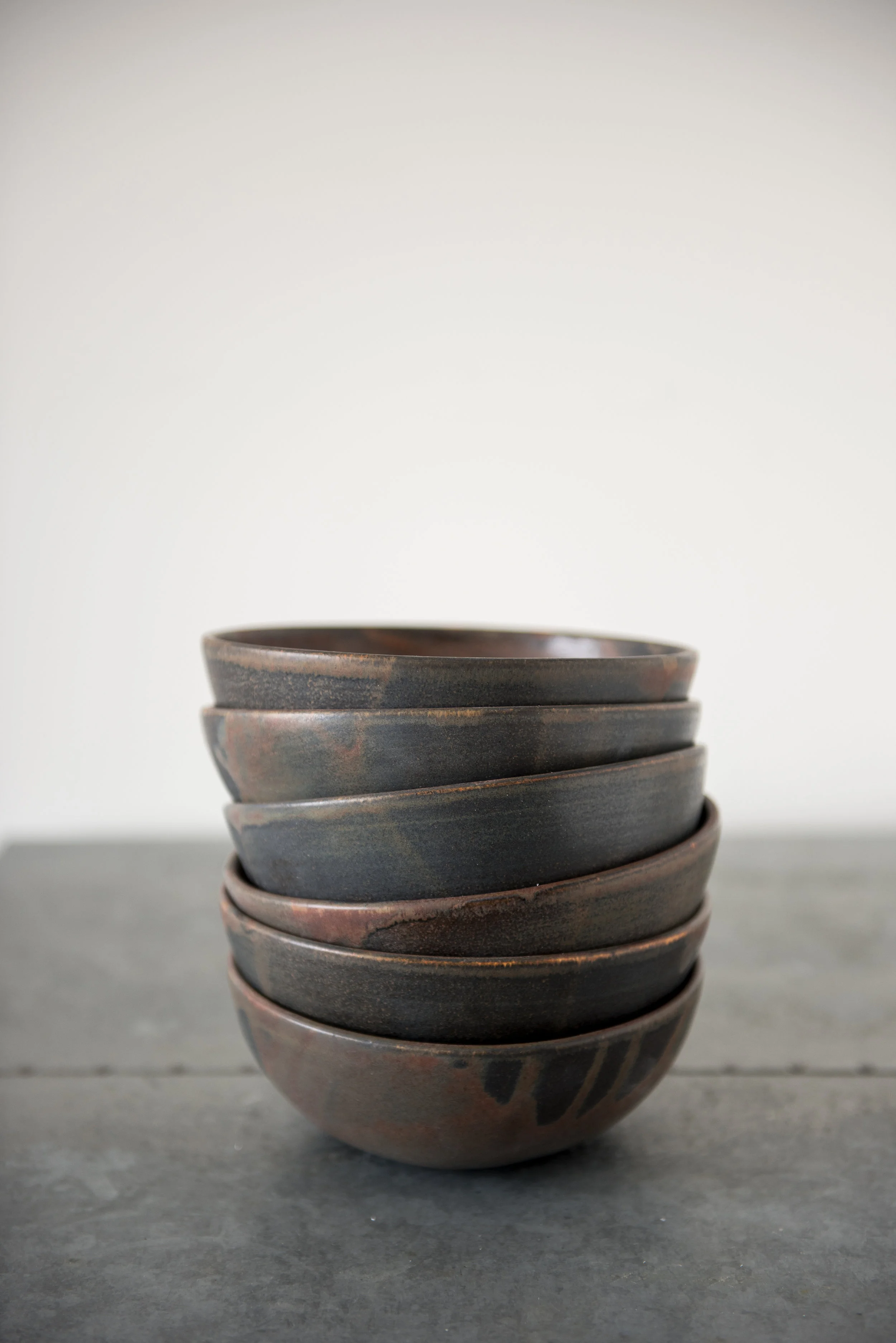 Handmade Stoneware Rust Bowl — Creating Comfort Lab Handmade Stoneware
