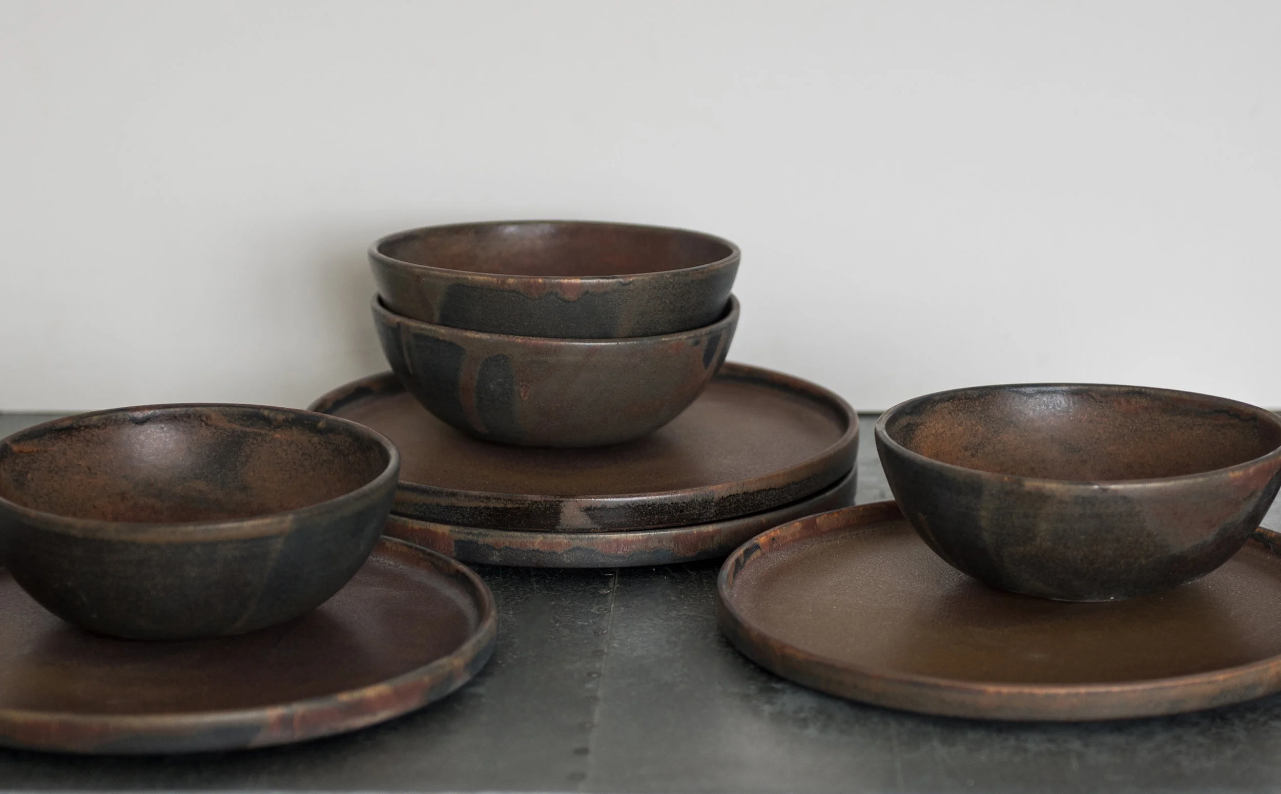 Handmade Stoneware Rust Bowl — Creating Comfort Lab Handmade Stoneware