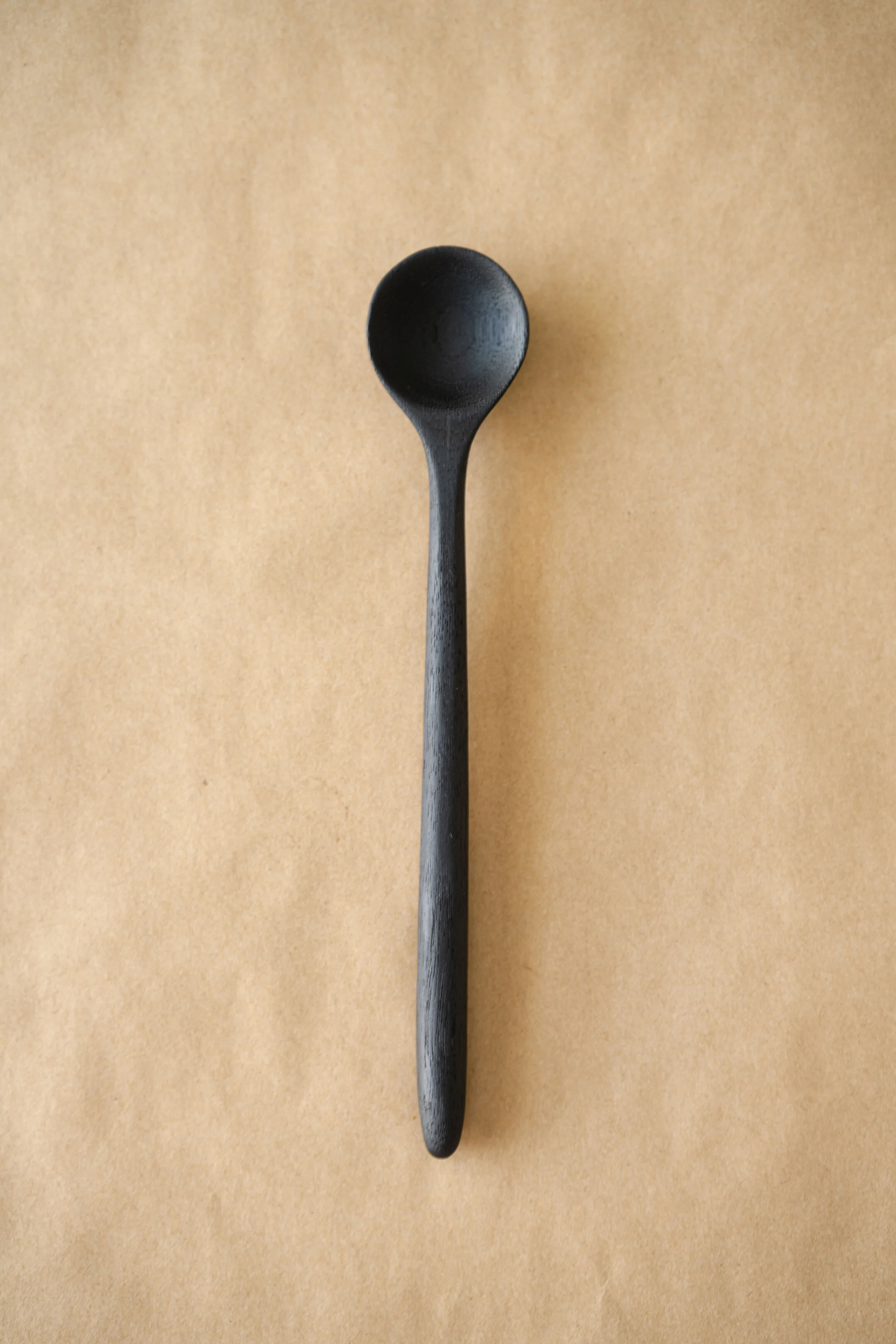HandCarved Charred Big Coffee Spoon — Creating Comfort Lab Handmade