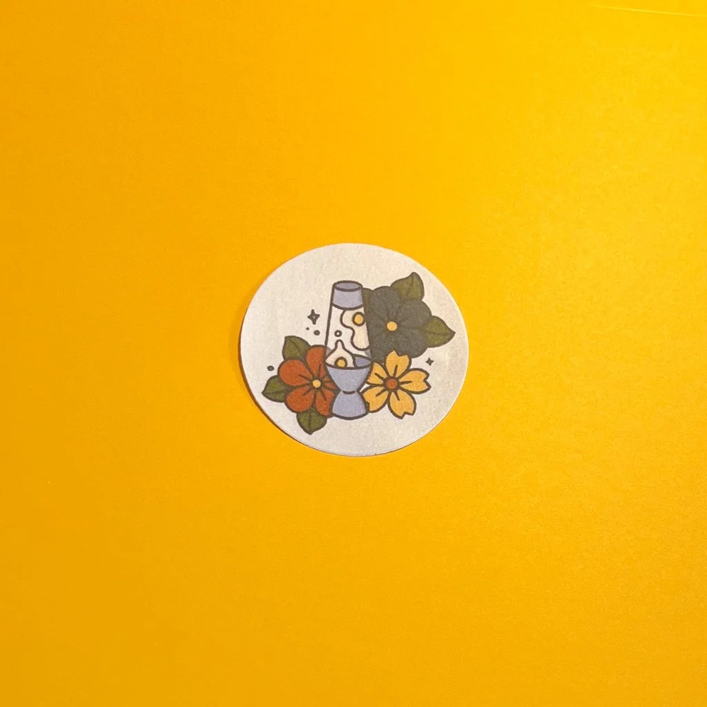 Lava Lamp Sticker