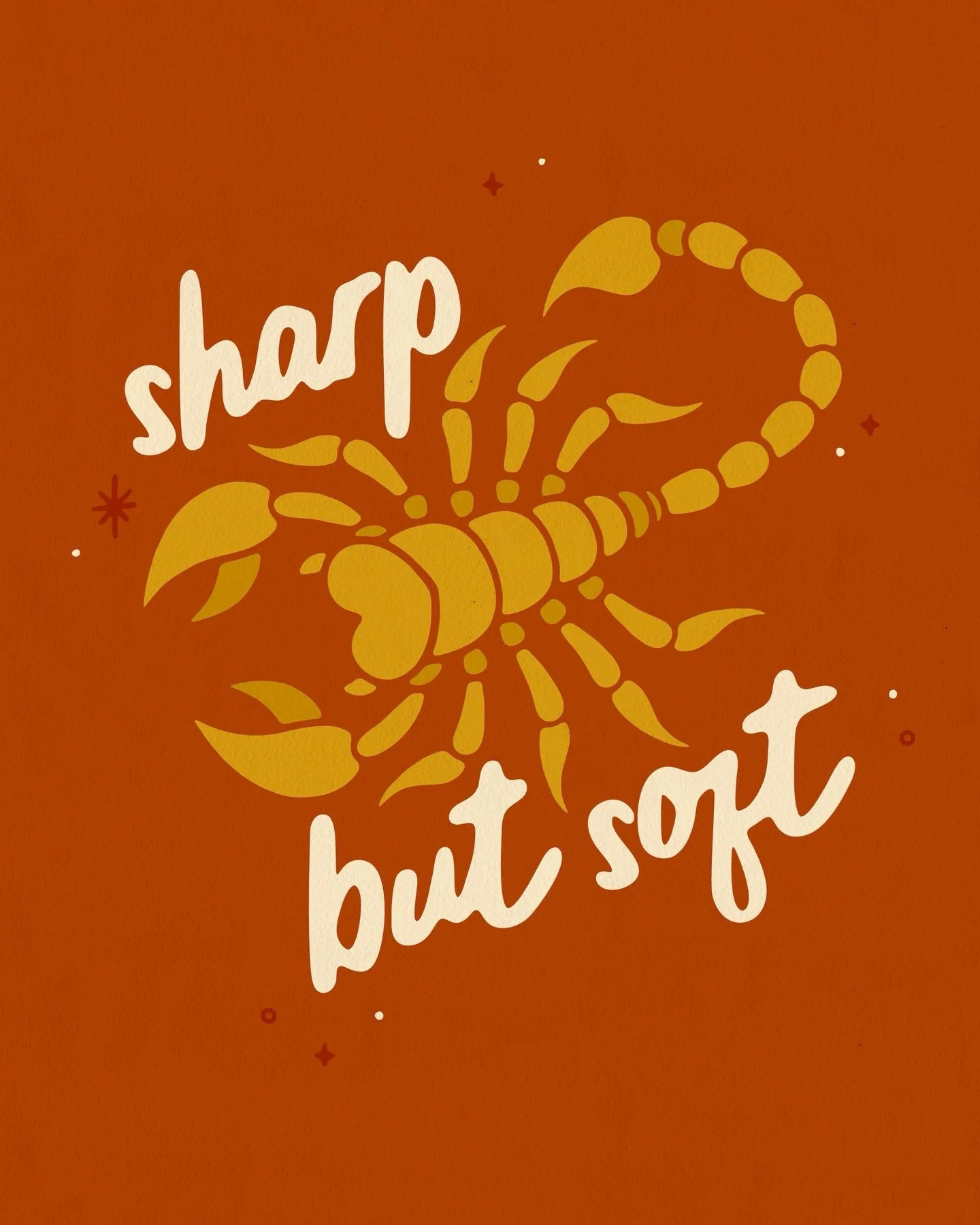 #scorpion #illustration #sharpbutsoft