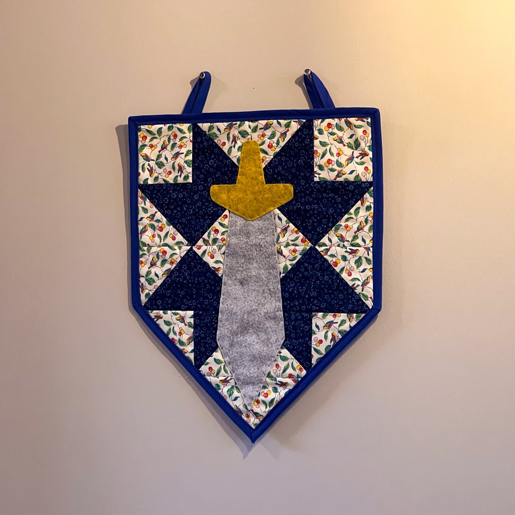 Quilted Sword Banner