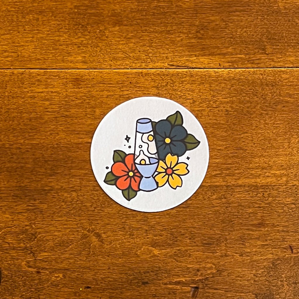 Lava Lamp Sticker