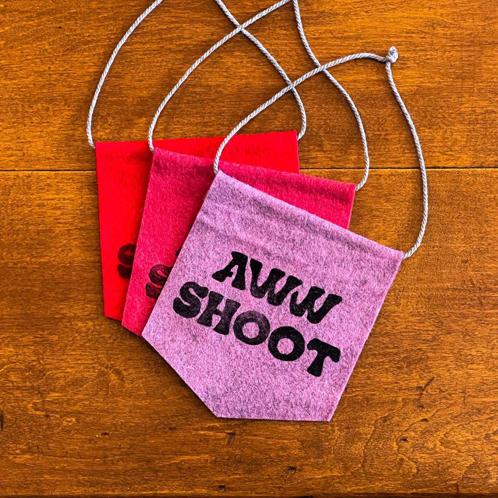 Aw Shoot Mini Banner